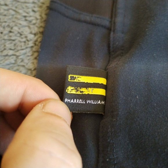 Adidas Originals X Pharrell Williams Leggings Women's 14 Black Red HU Human Race - Picture 9 of 16